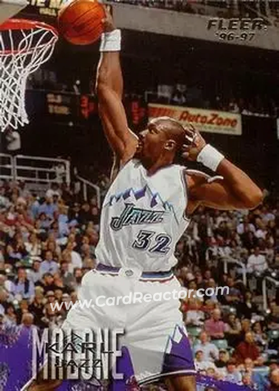 Front of Karl Malone