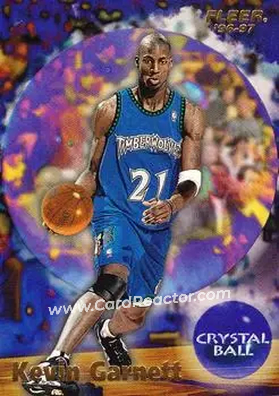 Front of Kevin Garnett