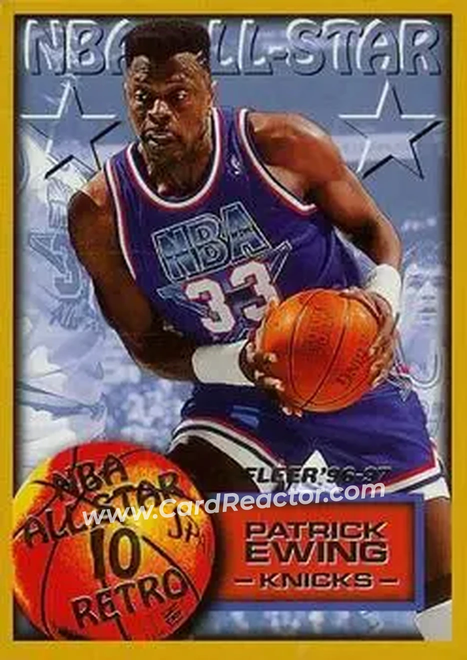 Front of Patrick Ewing