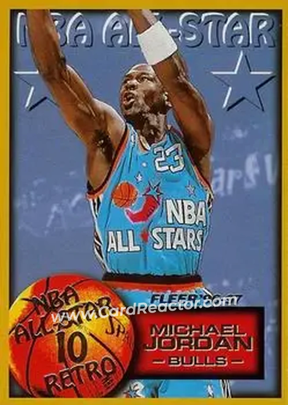 Front of Michael Jordan