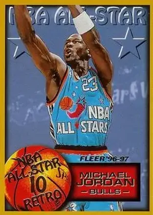 1996-97 Fleer #282 Michael Jordan