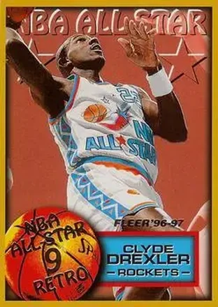 1996-97 Fleer #283 Clyde Drexler