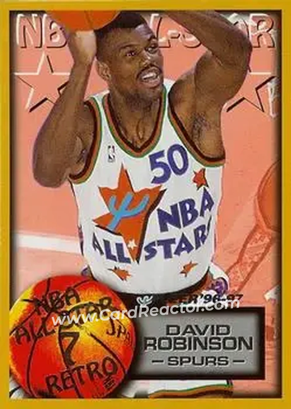 Front of David Robinson