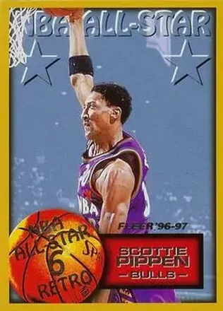 1996-97 Fleer #287 Scottie Pippen