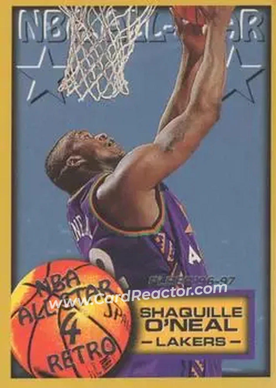 Front of Shaquille O'Neal