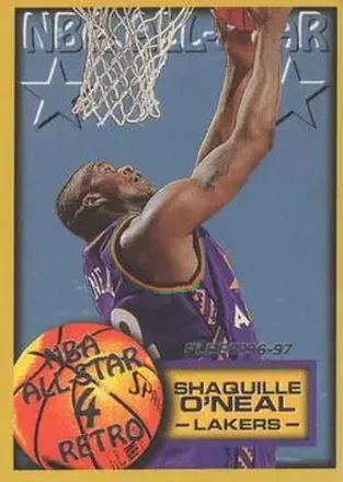 1996-97 Fleer #289 Shaquille O'Neal