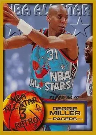 1996-97 Fleer #291 Reggie Miller