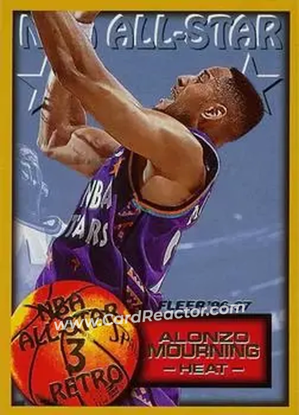 Front of Alonzo Mourning