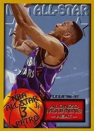 1996-97 Fleer #292 Alonzo Mourning