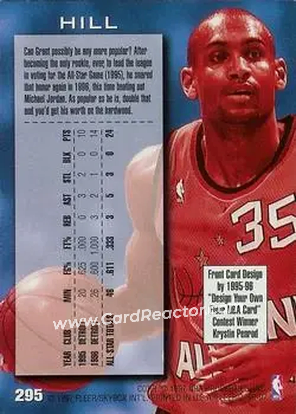 Back of Grant Hill