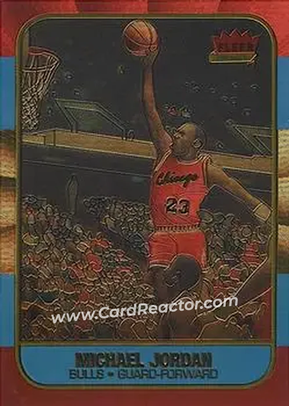 Front of Michael Jordan