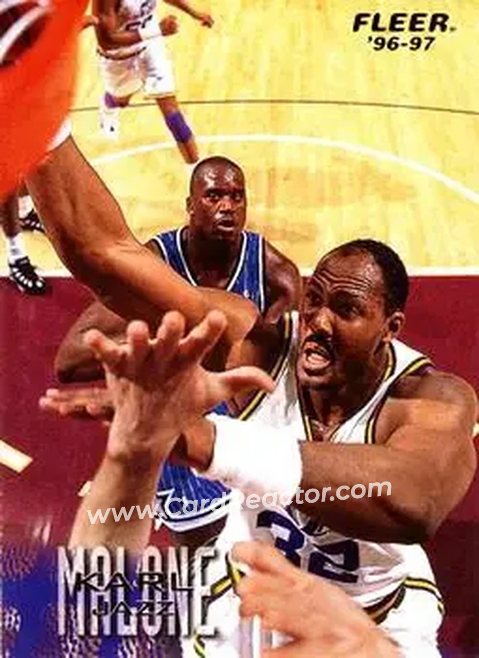 Front of Karl Malone