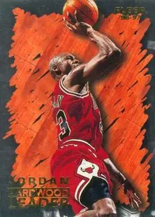 1996-97 Fleer European #123 Michael Jordan