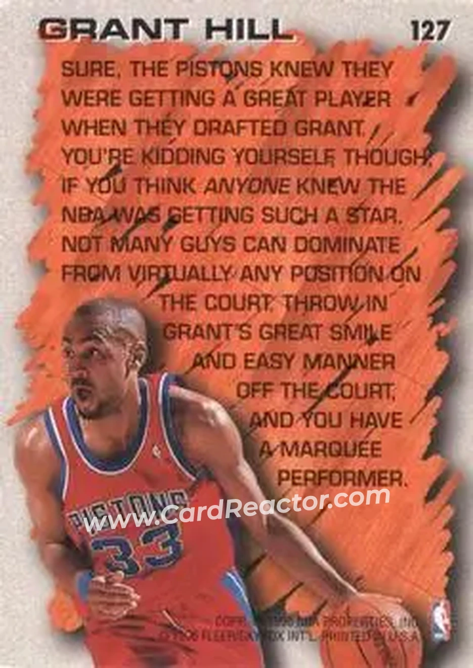 Back of Grant Hill
