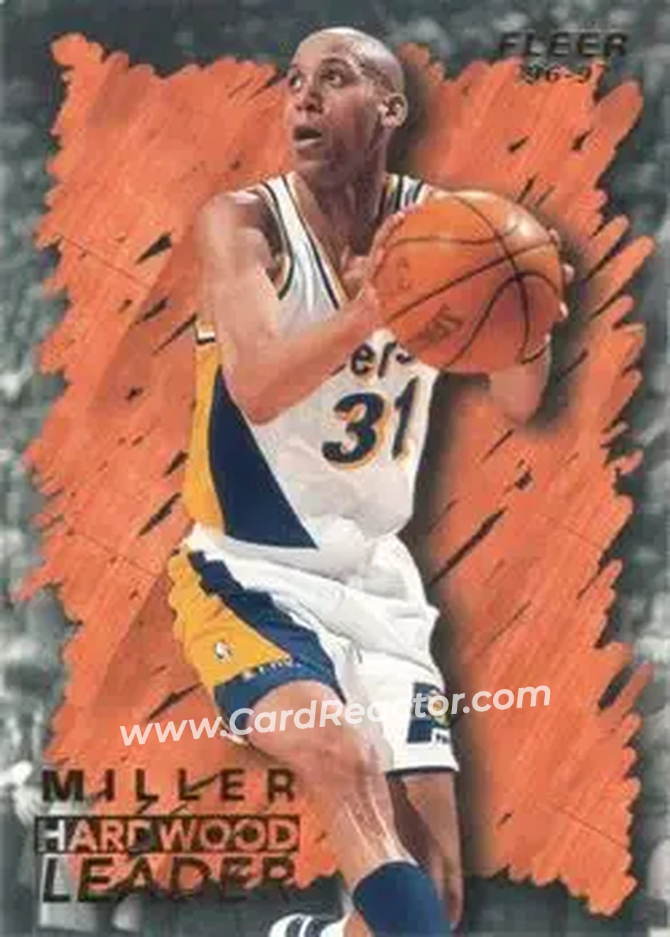 Front of Reggie Miller
