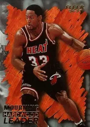 1996-97 Fleer European #133 Alonzo Mourning
