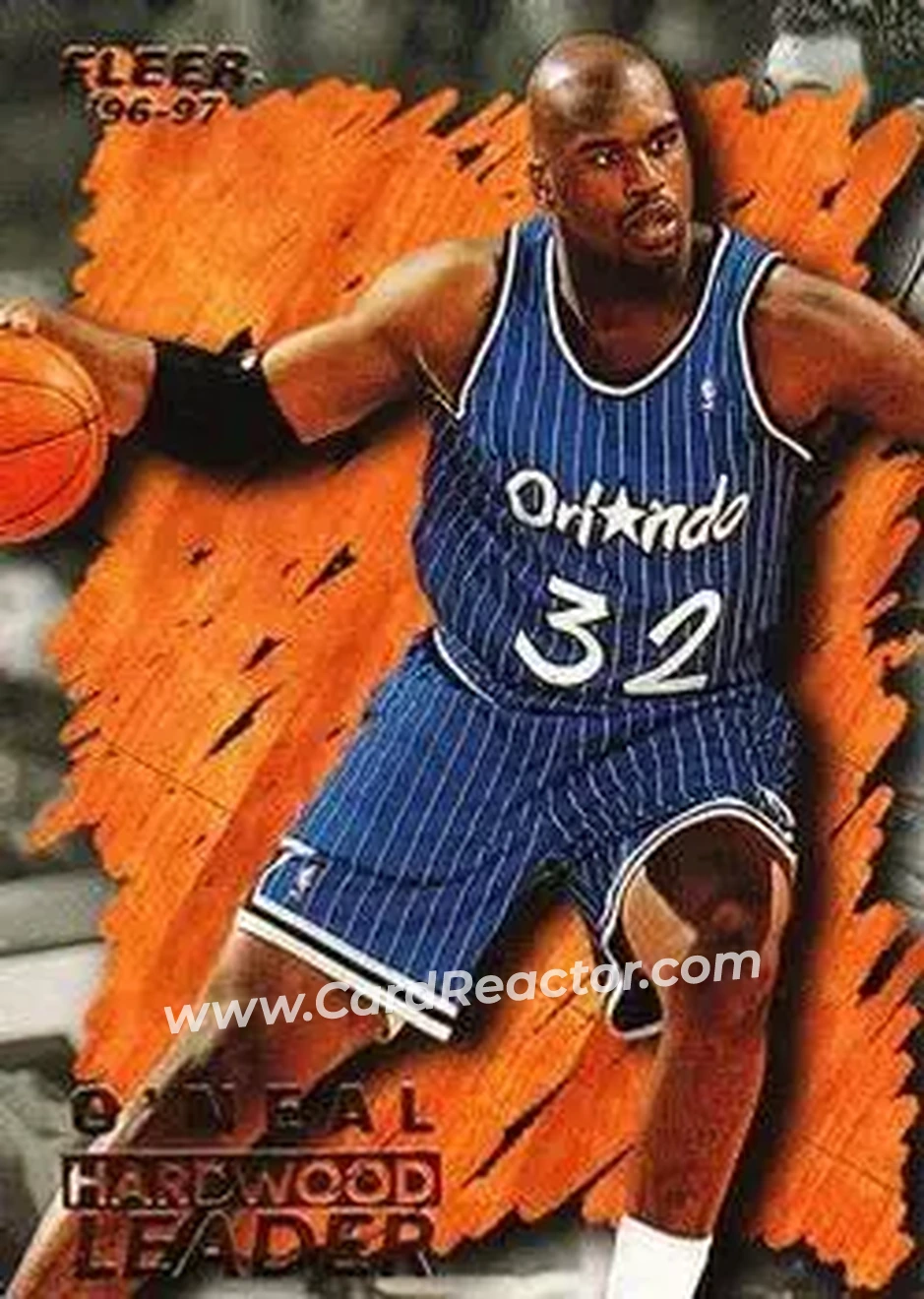 Front of Shaquille O'Neal