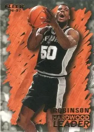 1996-97 Fleer European #143 David Robinson