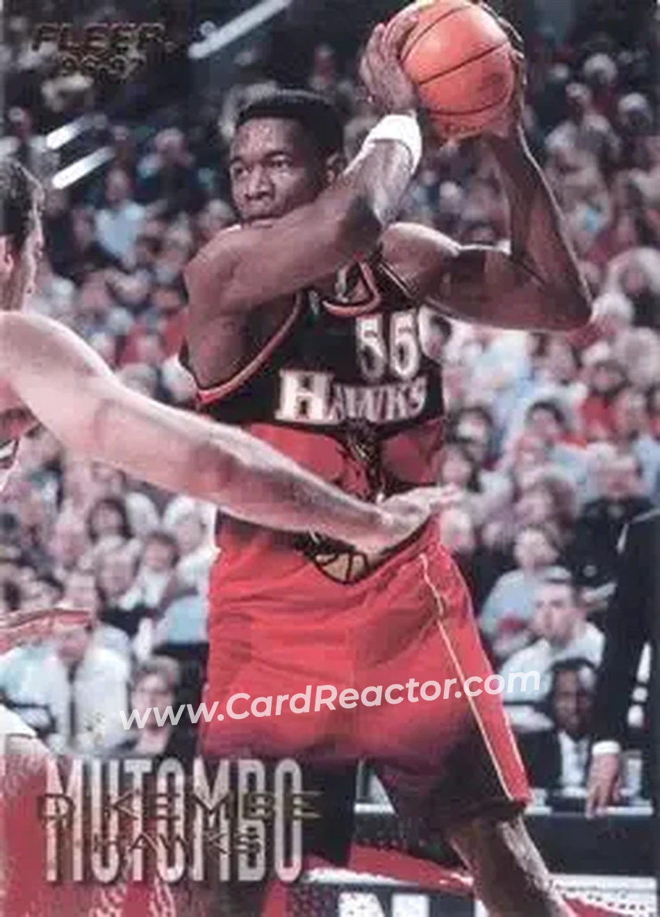Front of Dikembe Mutombo