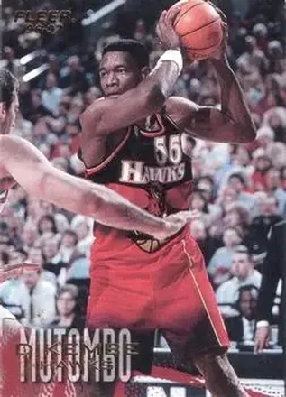 1996-97 Fleer European #183 Dikembe Mutombo