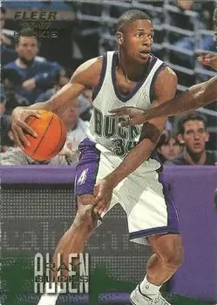1996-97 Fleer European #242 Ray Allen