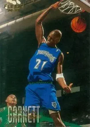 1996-97 Fleer European #246 Kevin Garnett