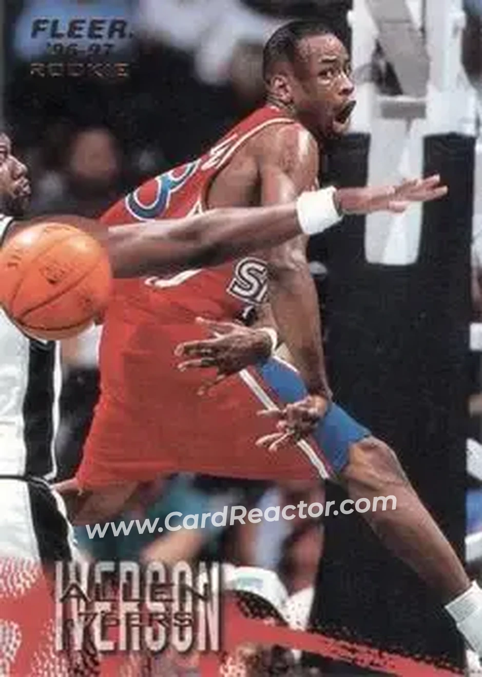 Front of Allen Iverson