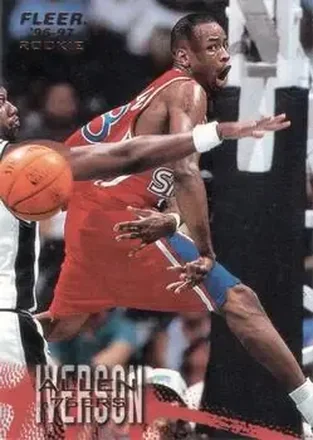 1996-97 Fleer European #265 Allen Iverson