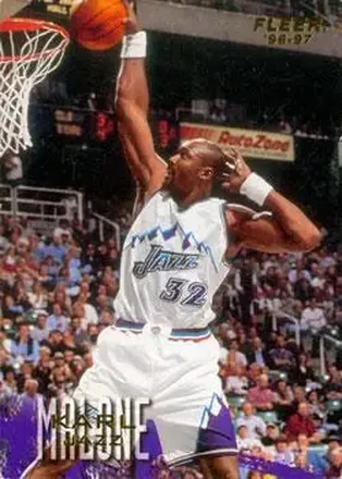 1996-97 Fleer European #289 Karl Malone