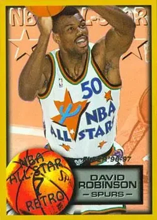 1996-97 Fleer European #316 David Robinson