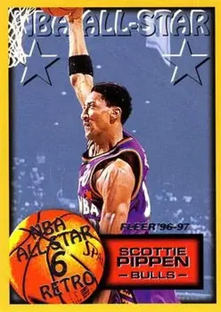 1996-97 Fleer European #317 Scottie Pippen