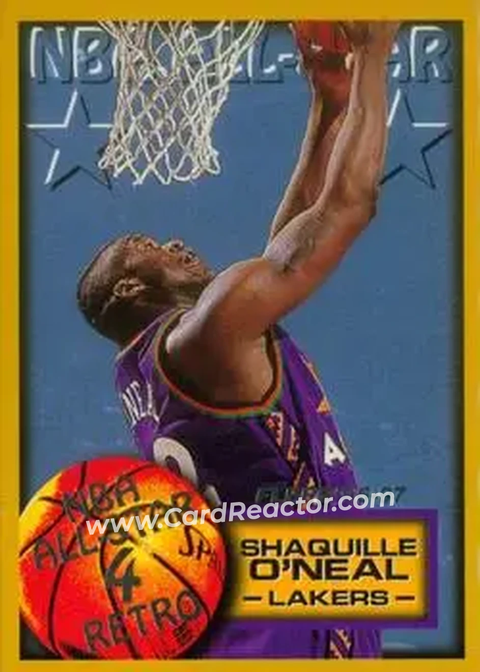 Front of Shaquille O'Neal