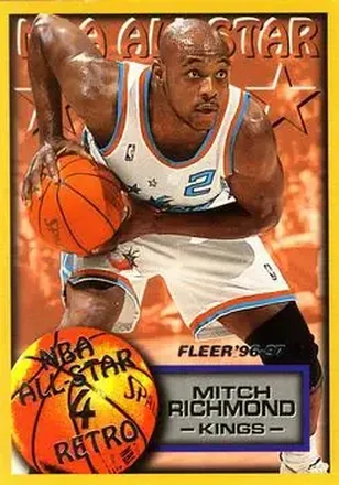 1996-97 Fleer European #320 Mitch Richmond