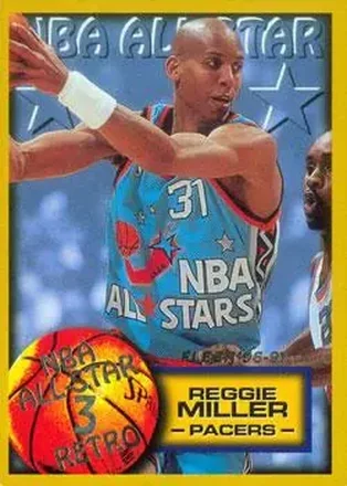 1996-97 Fleer European #321 Reggie Miller