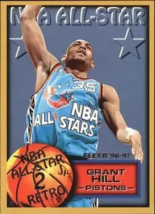 1996-97 Fleer European #325 Grant Hill