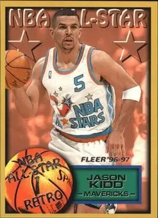 1996-97 Fleer European #328 Jason Kidd