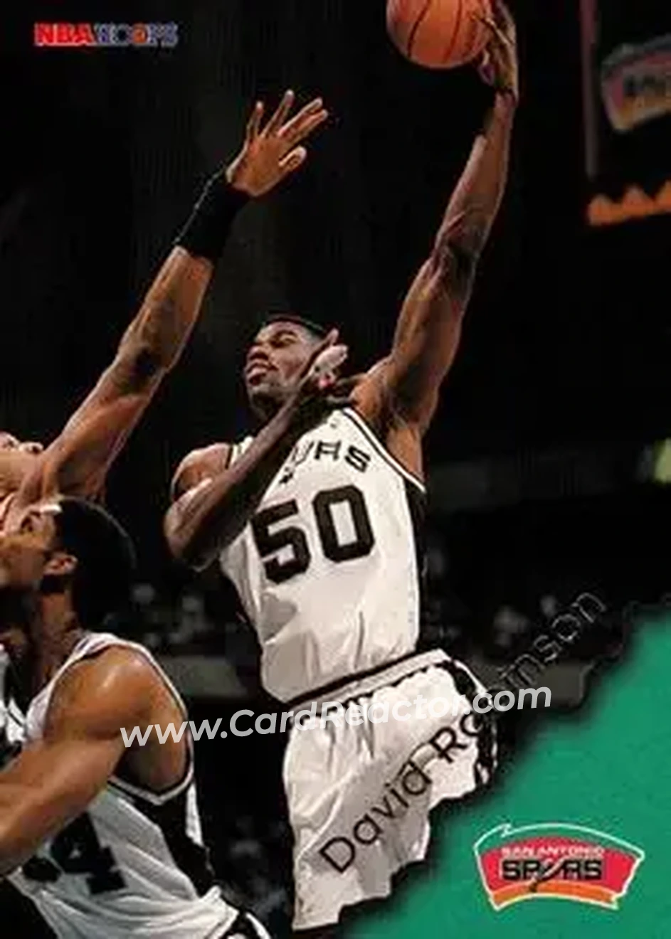 Front of David Robinson