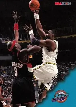 1996-97 Hoops #160 Karl Malone