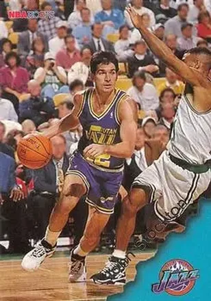 1996-97 Hoops #162 John Stockton