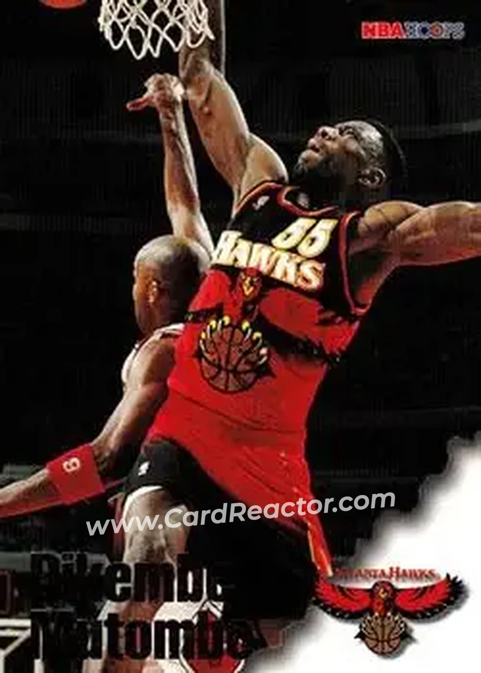 Front of Dikembe Mutombo