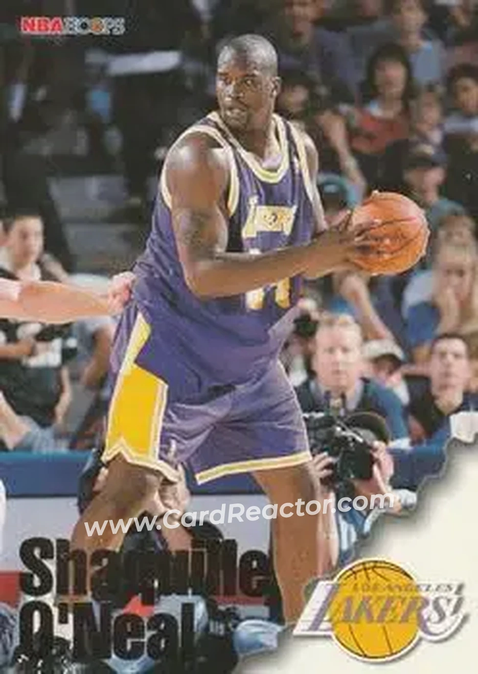 Front of Shaquille O'Neal