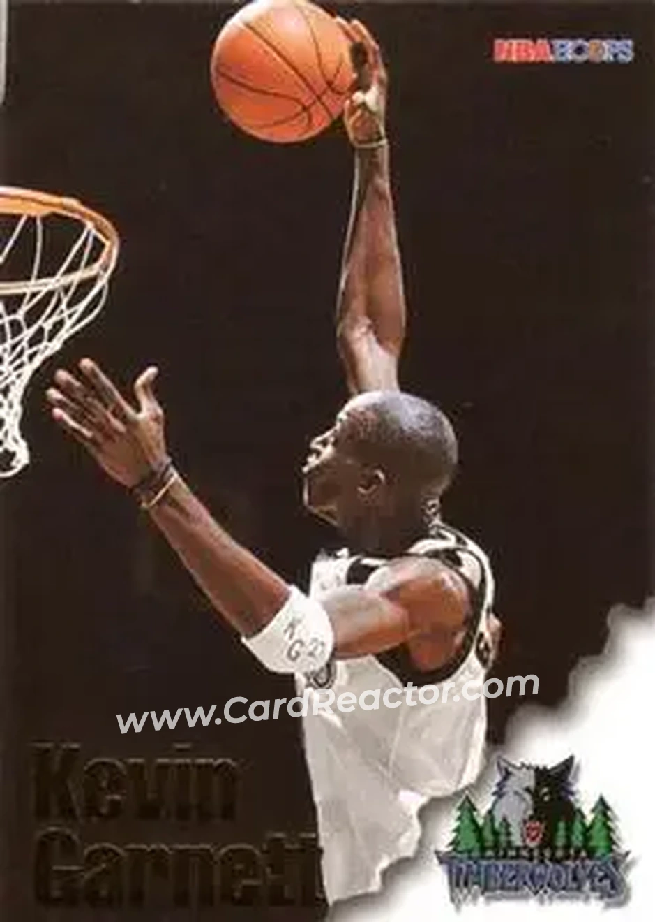 Front of Kevin Garnett