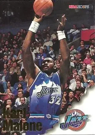 1996-97 Hoops #244 Karl Malone