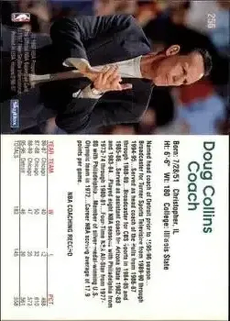 Back of Doug Collins