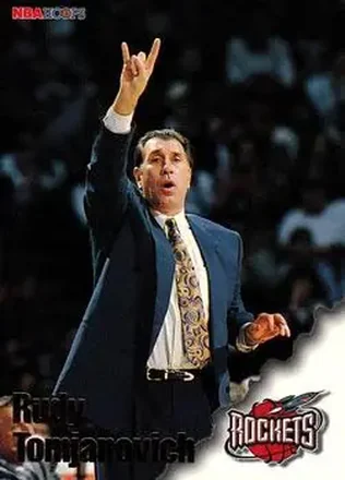 1996-97 Hoops #258 Rudy Tomjanovich