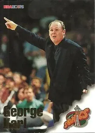 1996-97 Hoops #273 George Karl