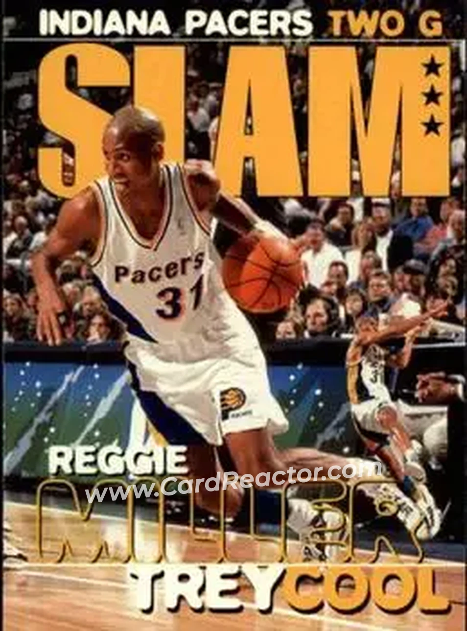 Front of Reggie Miller