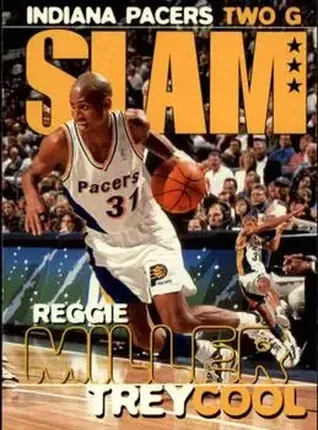 1996-97 Hoops #322 Reggie Miller