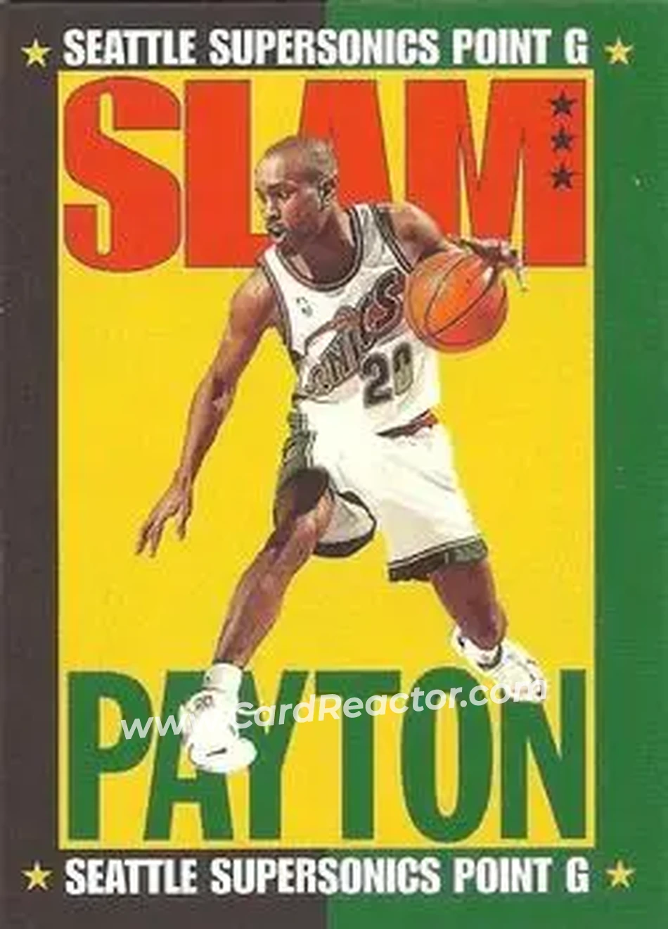 Front of Gary Payton