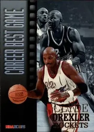 1996-97 Hoops #329 Clyde Drexler